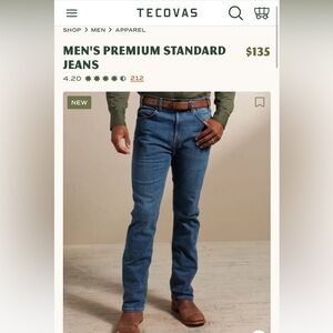 Tecovas Men’s Standard Jean